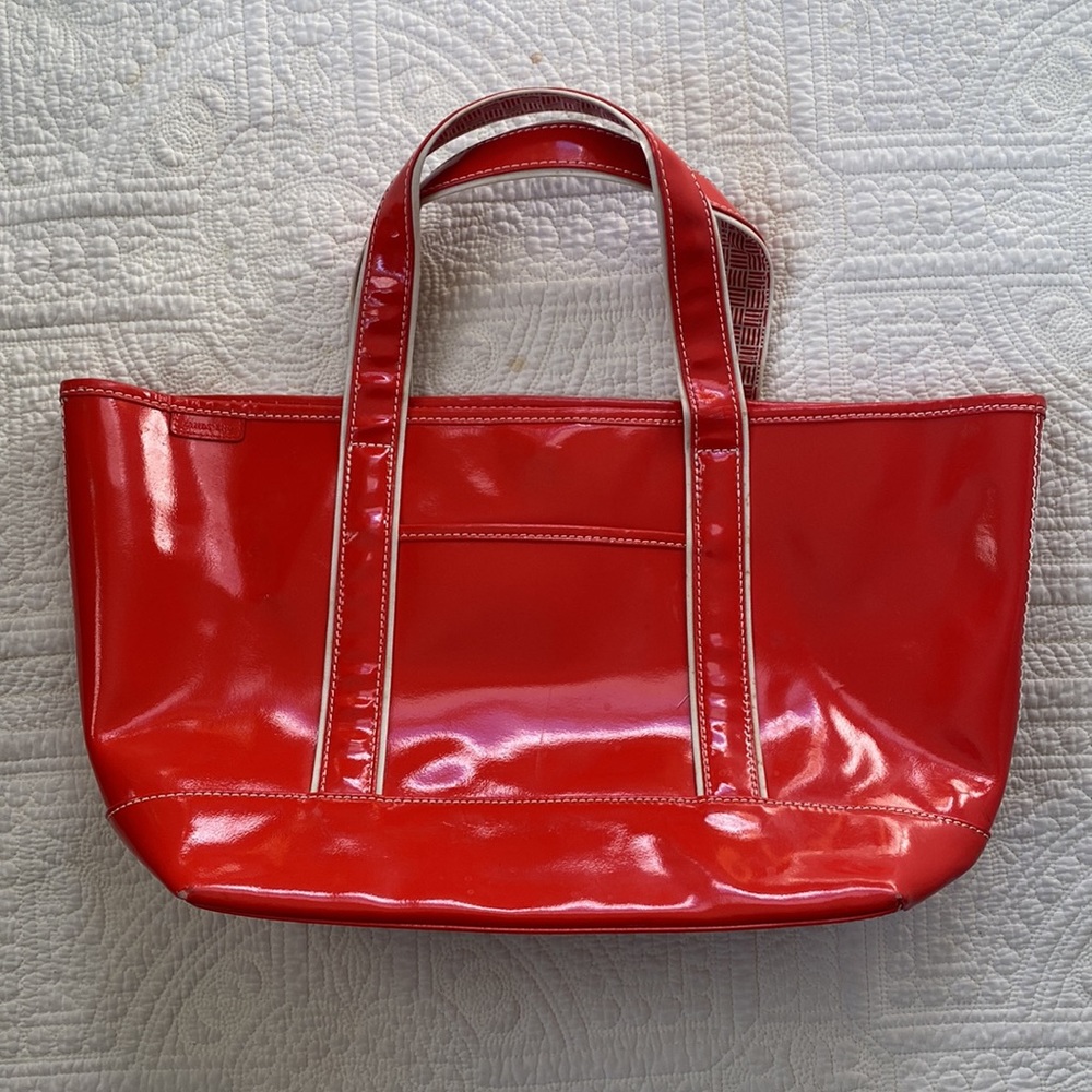 Lands’ End Patent Tote